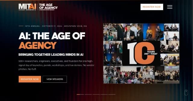MIT AI Conference 2026- AI: The Age of Agency