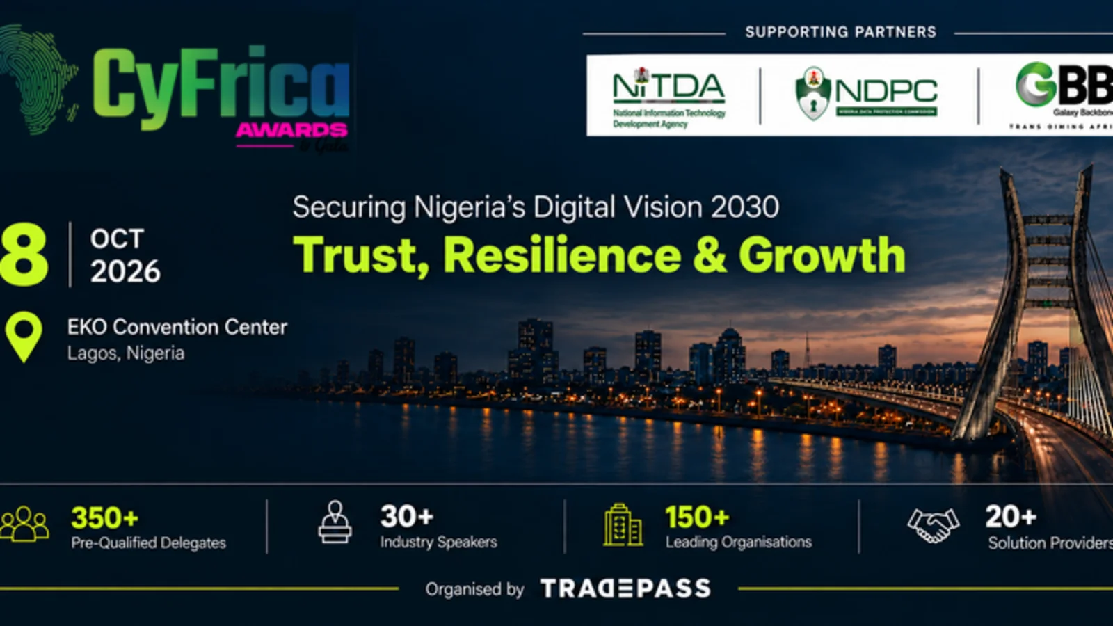 NITDA, NDPC and Galaxy Backbone Back CyFrica 2026 as Nigeria’s Leading Cybersecurity Summit Returns
