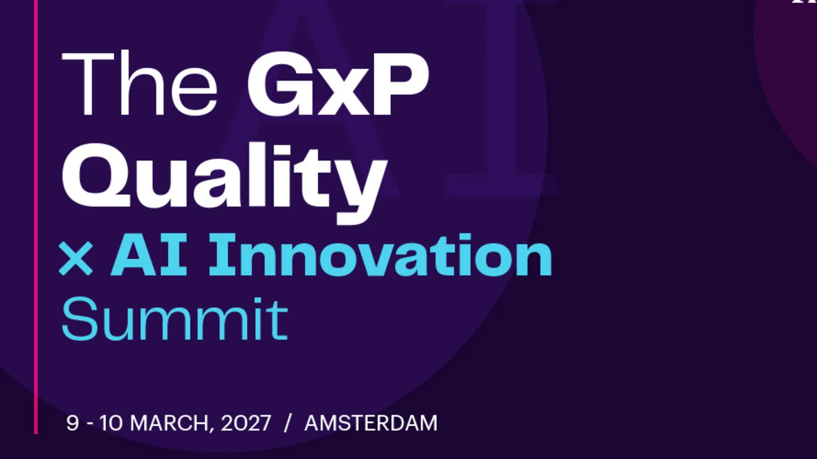 Fleming and The QARP partnering for The GxP Quality x AI Innovation Summit 2027