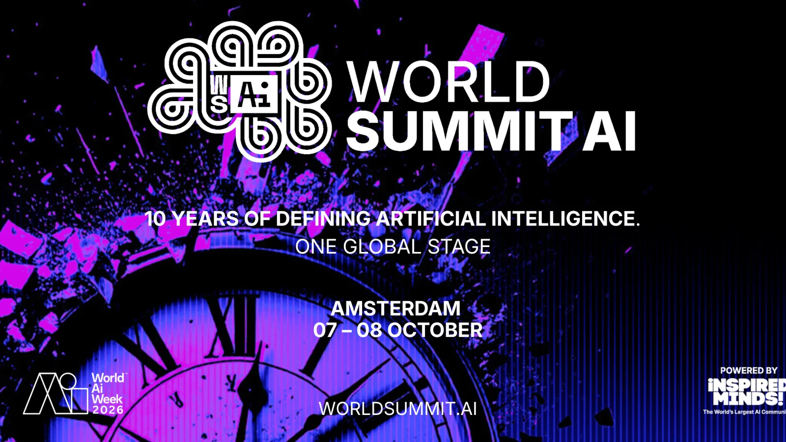 Three Weeks to World Summit AI: Get Ahead of What’s Next in AI