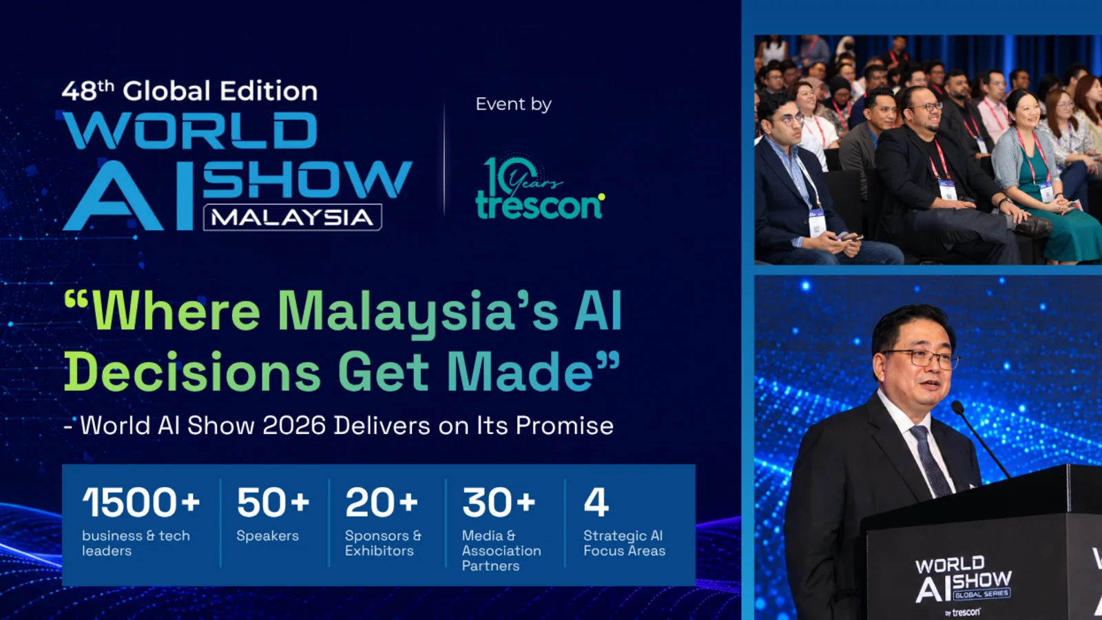 “Where Malaysia's AI Decisions Get Made”- World AI Show 2026 Delivers on Its Promise