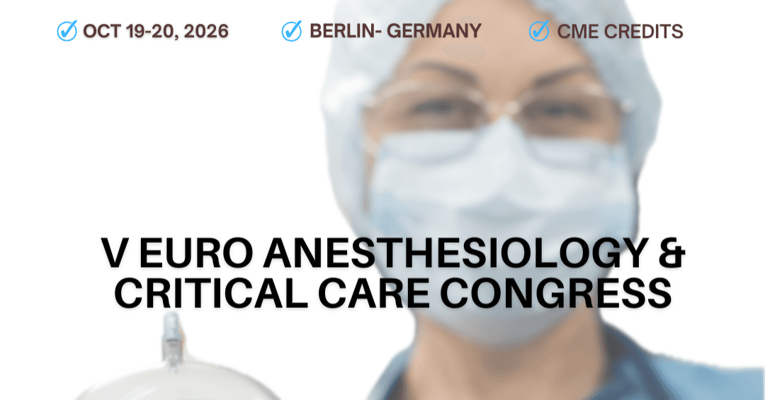 V Euro Anesthesiology and Critical Care Congress