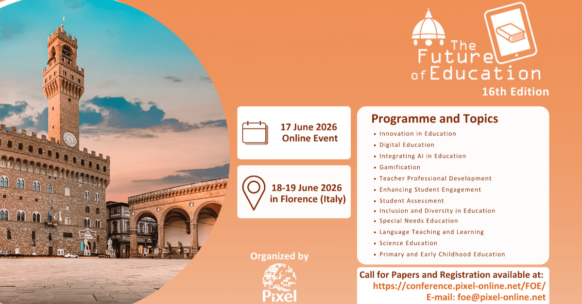 FOE 2026 | The Future of Education 16th Edition - International Conference