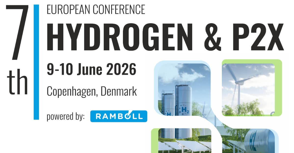 7th European Conference Hydrogen & P2X 2026 logo