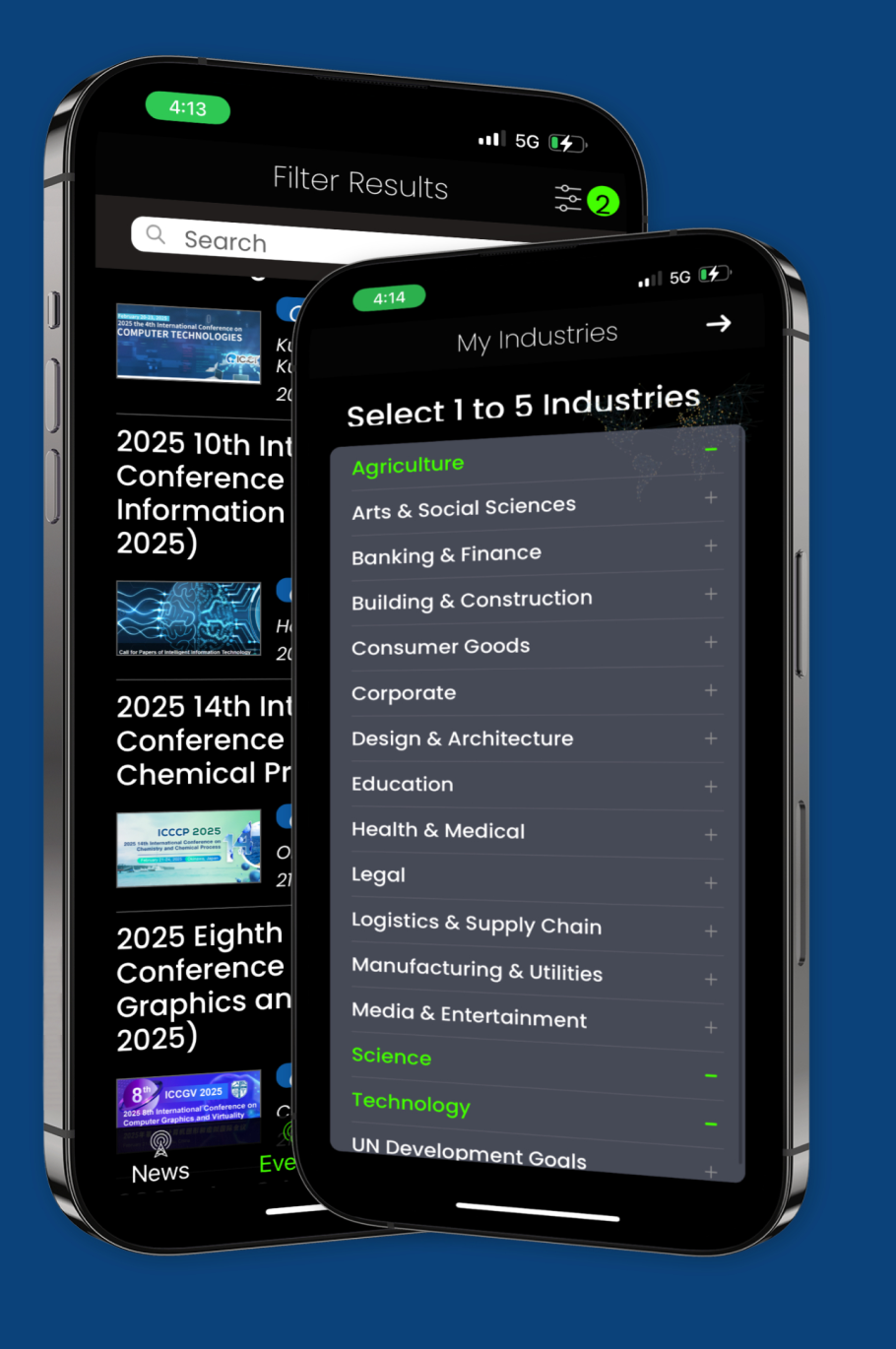 Industry Events Mobile App